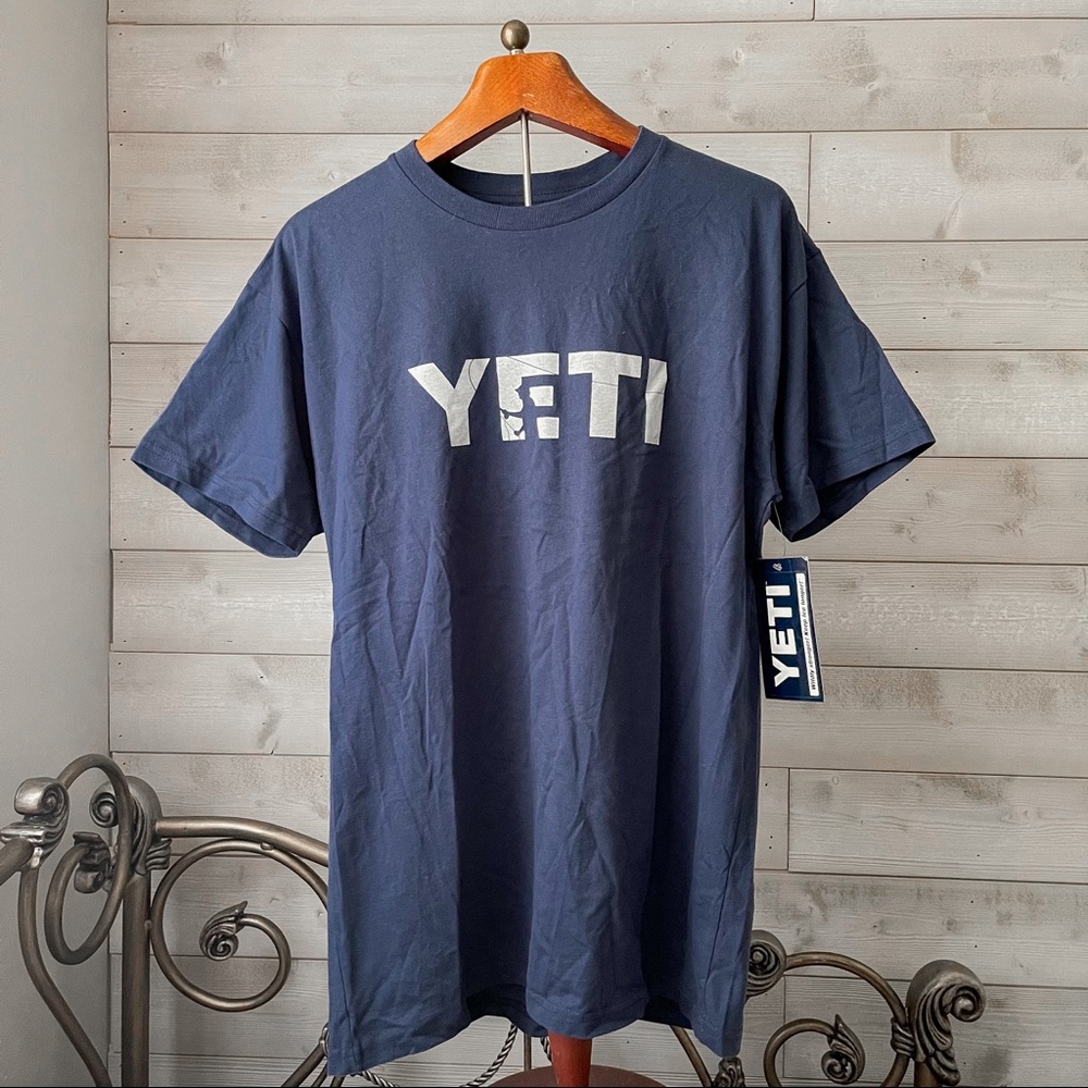 YETI Navy Blue T-Shirt